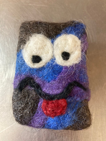 Wool Felted Soap Large