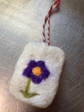 Wool Felted Soap Ornament