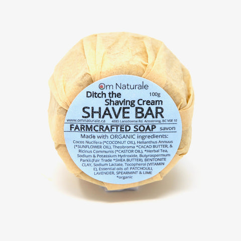 Ditch the Shaving Cream SHAVE Bar