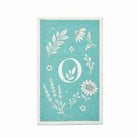 Om Naturale Eco Cleaning Sponge made from natural wood pulp cellulose with botanical print, reusable and home compostable.