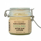 Om Naturale Cool Soothing Aloe Lotion, natural soothing blend with aloe, St. John’s Wort, plantain, calendula and essential oils of lavender, chamomile and peppermint