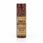 Om Naturale Once Bitten plantain salve for soothing dry, irritated skin after time outdoors