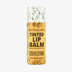 Natural Snow tinted lip balm in compostable tube, crafted in Armstrong, BC

