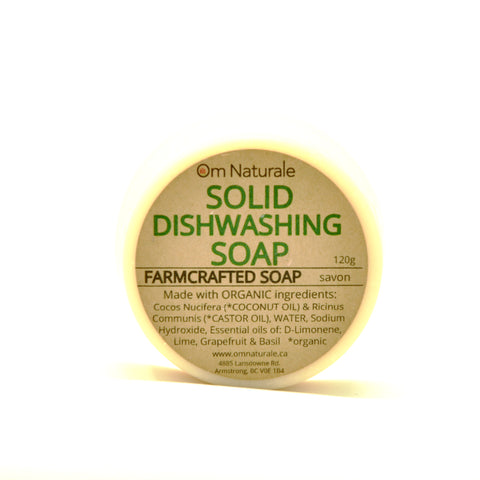 Solid Dishwashing Soap